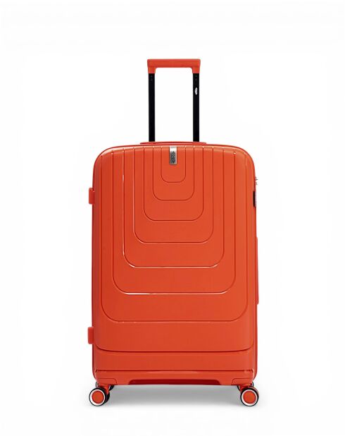 Lot de 2 valises cabine S grand format et weekend Galina rouge