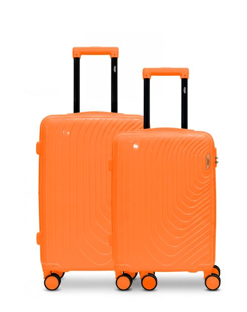 Lot de 2 valises cabine S weekend et cabine Hydra orange