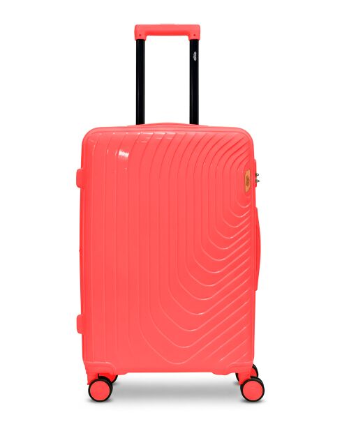 Valise Long Séjour grand format L Hydra corail - 75 x 48 x 30 cm