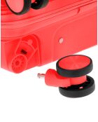 Valise Long Séjour grand format L Hydra corail - 75 x 48 x 30 cm