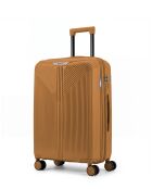 Valise Moyen Séjour weekend M Eridan moutarde-65 x 43 x 27 cm