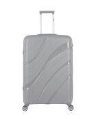 2 Einzelkoffer mit 4 Rädern Perseus 75/65 cm grau
