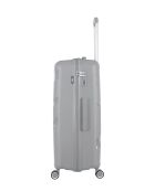 2 Einzelkoffer mit 4 Rädern Perseus 75/65 cm grau