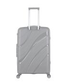2 Einzelkoffer mit 4 Rädern Perseus 75/65 cm grau