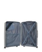 2 Einzelkoffer mit 4 Rädern Perseus 75/65 cm grau