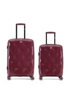 Lot de 2 valises cabine S weekend et cabine Aquila bordeaux