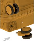 Lot de 2 valises cabine S weekend et cabine Eridan moutarde