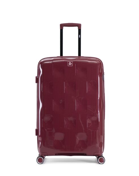 Lot de 2 valises cabine S grand format et weekend Aquila bordeaux