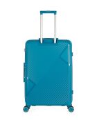 Lot de 2 valises cabine S grand format et weekend CASSIOPEE bleu paon