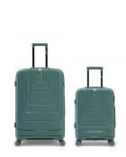 Lot de 2 valises cabine S grand format et cabine Galina vert