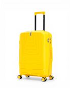 Valise Moyen Séjour weekend M Galina jaune - 65 x 43,50 x 24,50 cm