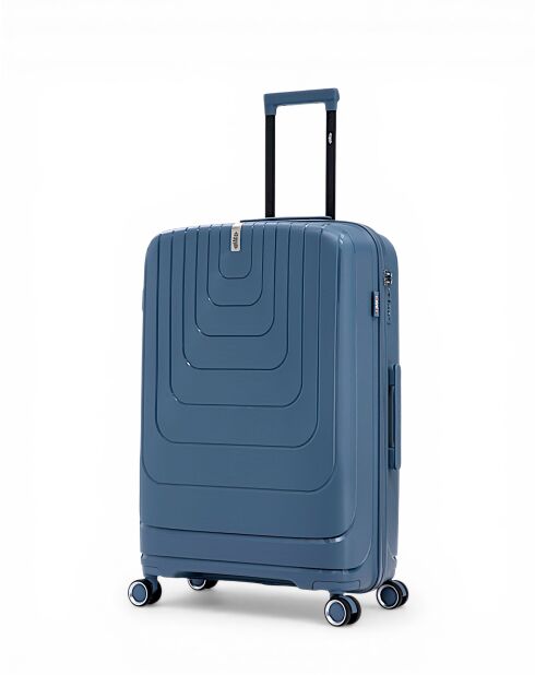 Valise Long Séjour grand format L Galina bleu - 74,50 x 49,50 x 29 cm