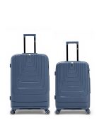 Lot de 2 valises cabine S grand format et weekend Galina bleu