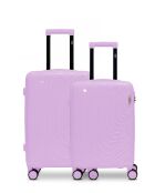 Lot de 2 valises cabine S weekend et cabine Hydra violet