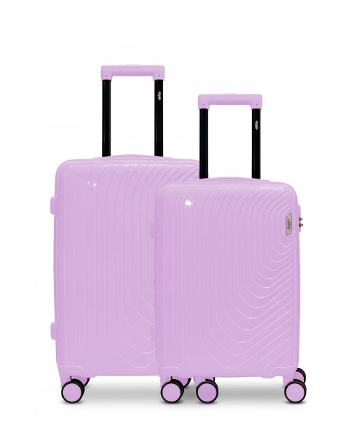 Lot de 2 valises cabine S weekend et cabine Hydra violet