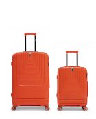 Lot de 2 valises cabine S grand format et cabine Galina rouge