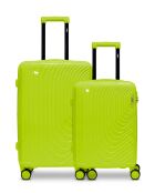 Lot de 2 valises cabine S grand format et cabine Hydra vert