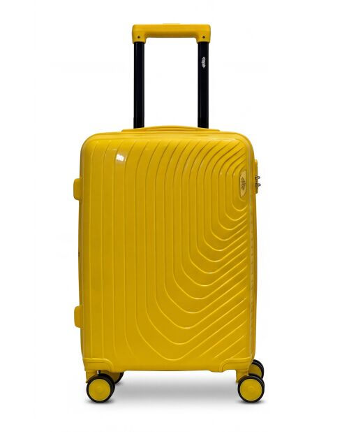 Valise cabine S Hydra jaune-55 x 37 x 24 cm