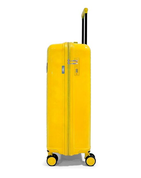 Valise cabine S Hydra jaune-55 x 37 x 24 cm