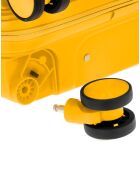 Valise cabine S Hydra jaune-55 x 37 x 24 cm