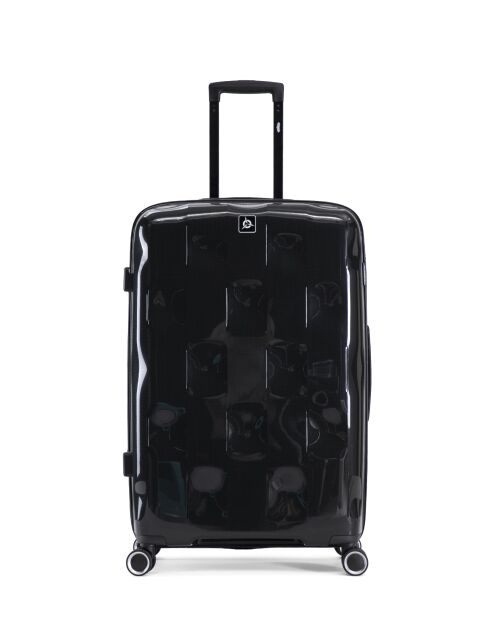 Lot de 2 valises cabine S grand format et weekend Aquila noir