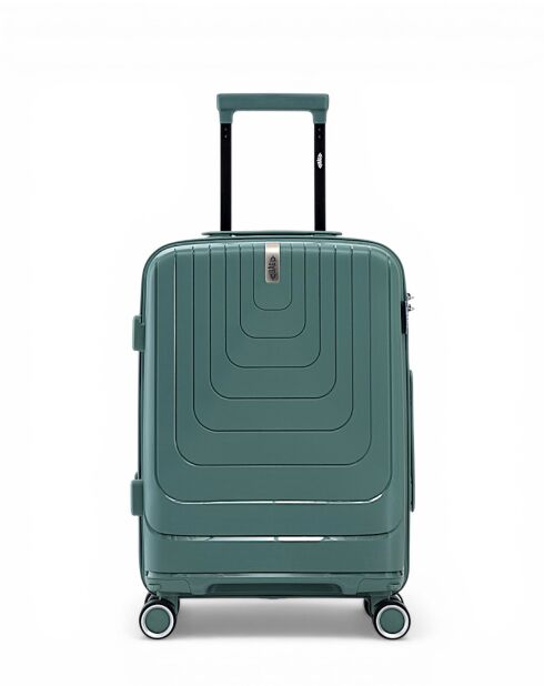 Valise cabine S Galina vert - 55,50 x 39,50 x 21 cm