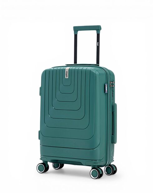 Valise cabine S Galina vert - 55,50 x 39,50 x 21 cm