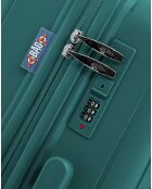 Valise cabine S Galina vert - 55,50 x 39,50 x 21 cm