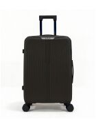 Lot de 2 valises cabine S grand format et weekend Eridan noir