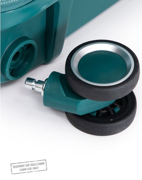 Lot de 2 valises cabine S weekend et cabine Galina vert