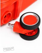 Lot de 2 valises cabine S weekend et cabine Galina rouge
