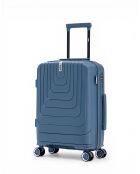 Valise cabine S Galina bleu - 55,50 x 39,50 x 21 cm