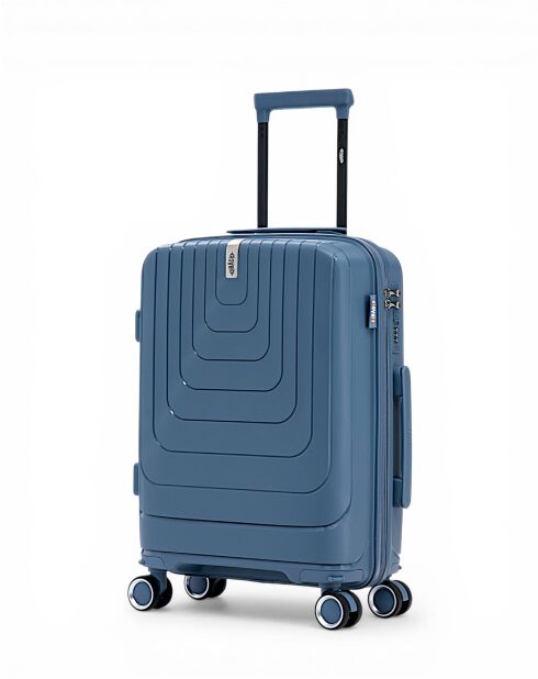 Valise cabine S Galina bleu - 55,50 x 39,50 x 21 cm