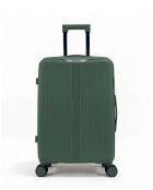 Valise Moyen Séjour weekend M Eridan vert fonce-65 x 43 x 27 cm