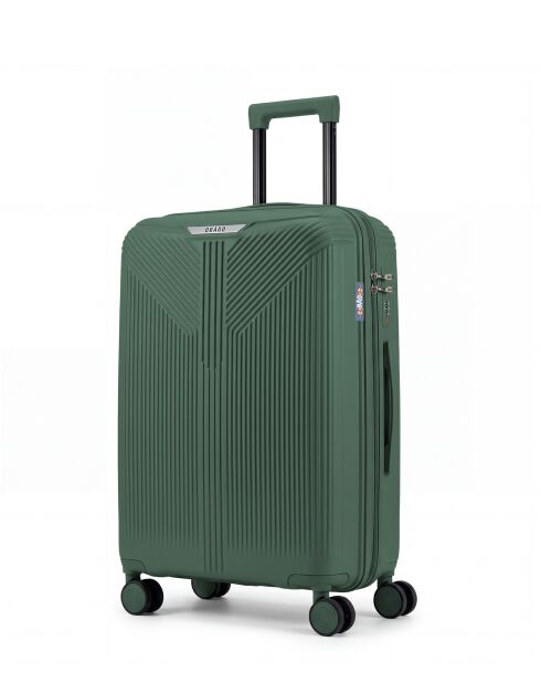Valise Moyen Séjour weekend M Eridan vert fonce-65 x 43 x 27 cm