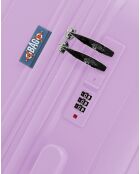 Lot de 2 valises cabine S grand format et weekend Hydra violet