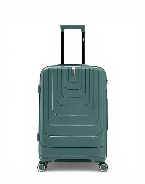 Valise Moyen Séjour weekend M Galina vert - 65 x 43,50 x 24,50 cm