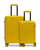 Lot de 2 valises cabine S grand format et cabine Hydra jaune