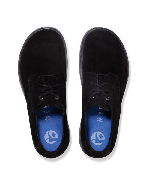 Zapatos Highwood de terciopelo negro