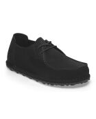 Scarpe nere Utti Lace in velluto
