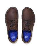 Chaussures en cuir huilé Highwood Lace Low havane