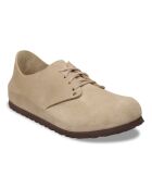 Chaussures en cuir velours Maine taupe