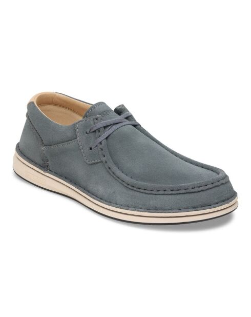 Barche in velluto Pasadena grigio basalto