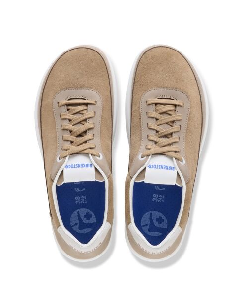 Zapatillas Honnef de gamuza taupe