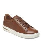 Baskets en cuir Bend Low cognac