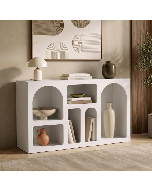 Consola Vian 120 blanca - 120x74x37 cm