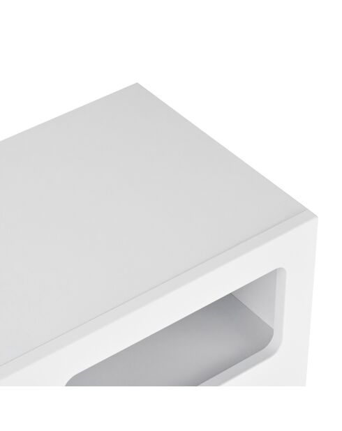 Lina witte console - 80x74x37 cm