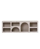 Consolle in marmo/arenaria Vega travertino - 160x51x40 cm
