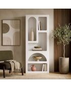 Librería blanca Aria - 60x150x32 cm