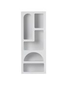 Librería blanca Aria - 60x150x32 cm